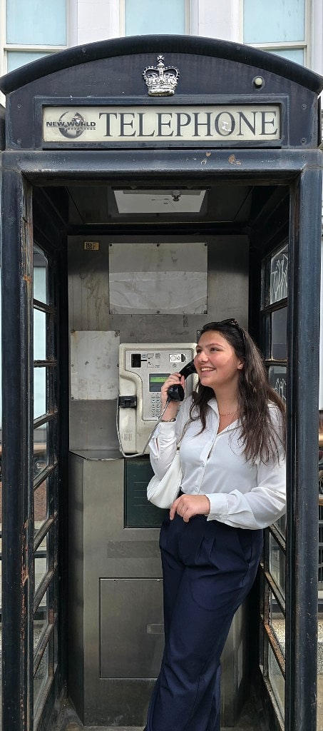 London — telephone booth