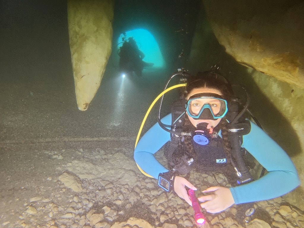 Scuba diving